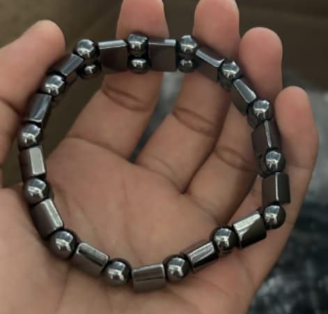 Magnetic Black Stone Sugar Control Bracelet for Men & Women
